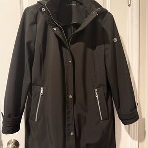 Calvin Klein Women's Black Trench Coat